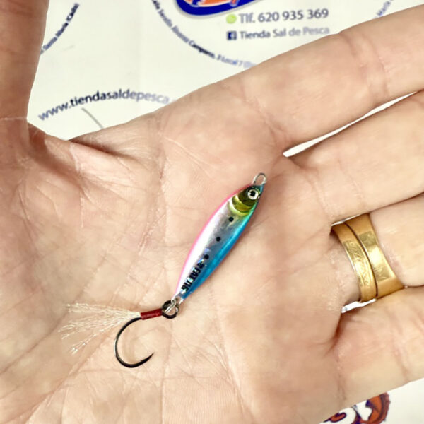 MUESTRA JIG PLOMO RAGOT FAT JIG 4CM. 8GR. COLOR RAINBOW - Imagen 2