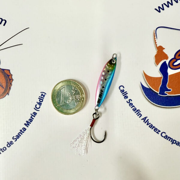 MUESTRA JIG PLOMO RAGOT FAT JIG 4CM. 8GR. COLOR RAINBOW - Imagen 3