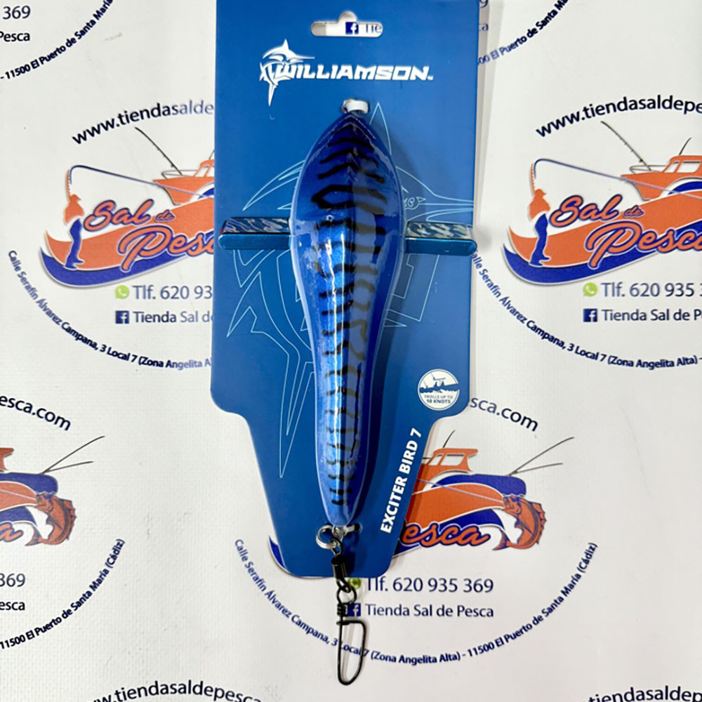 EXCITADOR WILLIAMSON PARA CURRICAN BRID 19CM. COLOR SJ