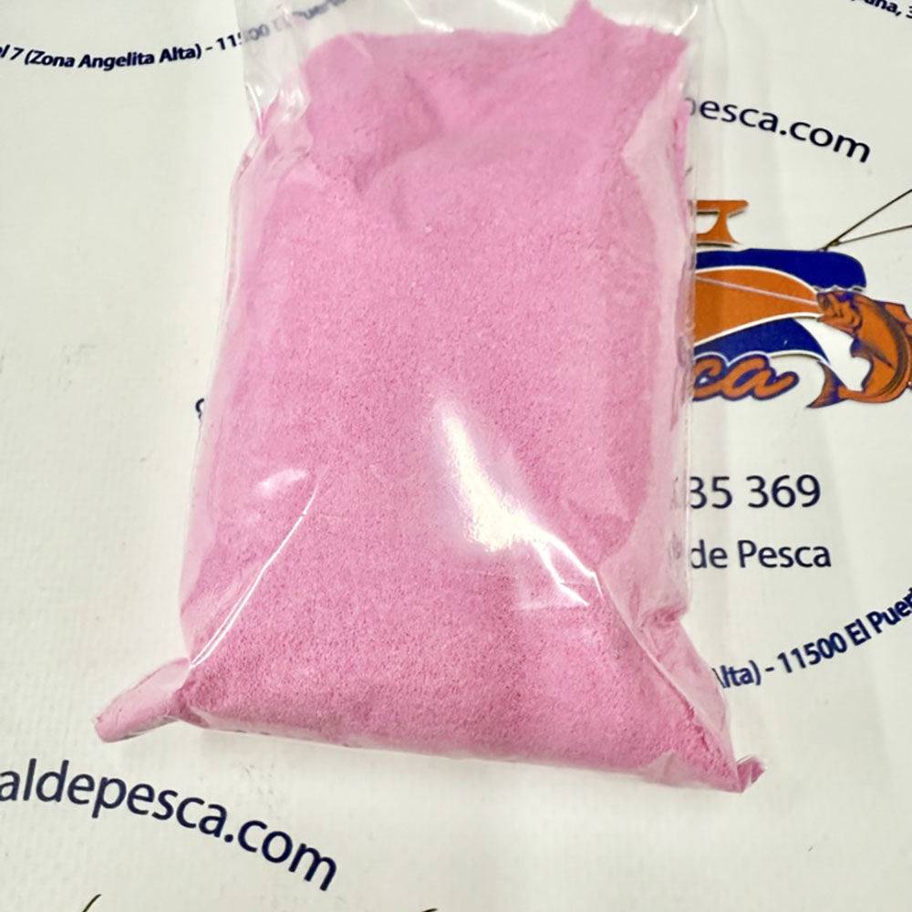 BOLSA DE POLVOS TERMOPLASTIFICANTES COLOR ROSA 100GR. - Imagen 2