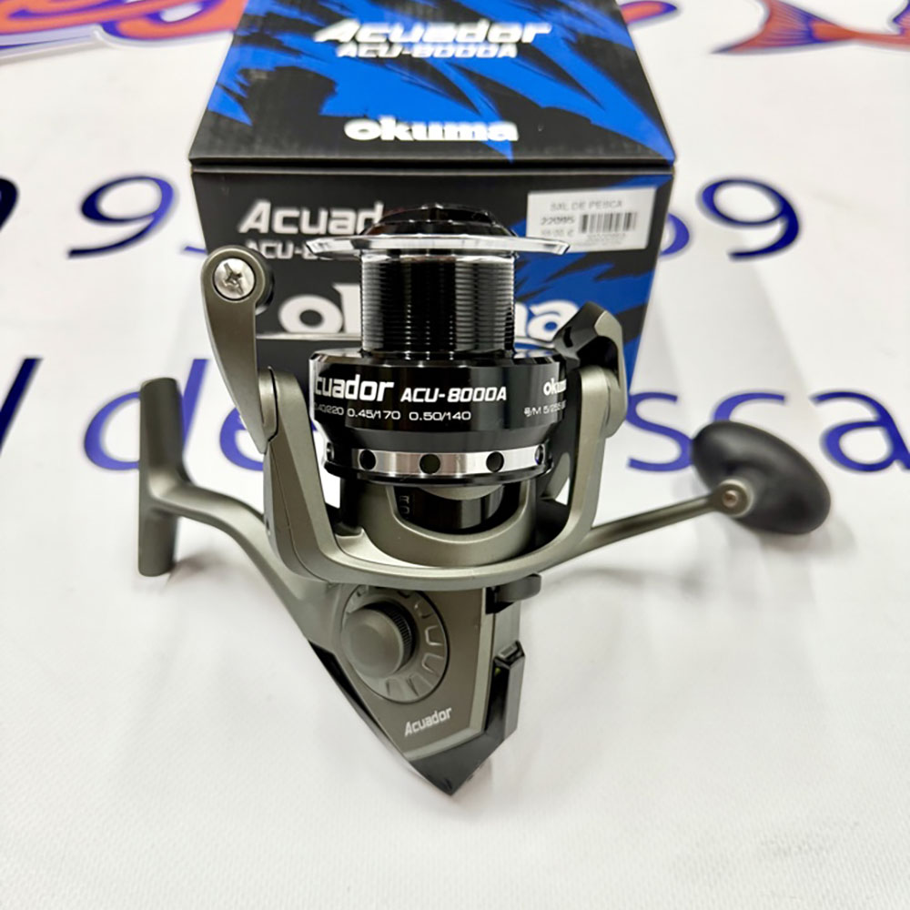CARRETE DE EMBARCACION OKUMA ACUADOR 8000A
