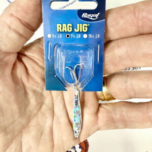 MUESTRA JIGS PLOMO RAGOT RAG JIG 7GR. COLOR SILVER