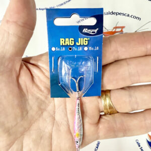 MUESTRA JIGS PLOMO RAGOT RAG JIG 7GR. COLOR PINK METAL