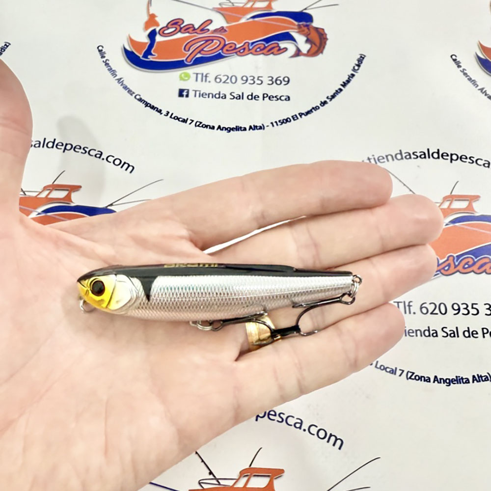 MUESTRA DE SPINNING AKAMI ZANDER 9.5CM. 15.20GR. COL. SILVER SHAD - Imagen 2