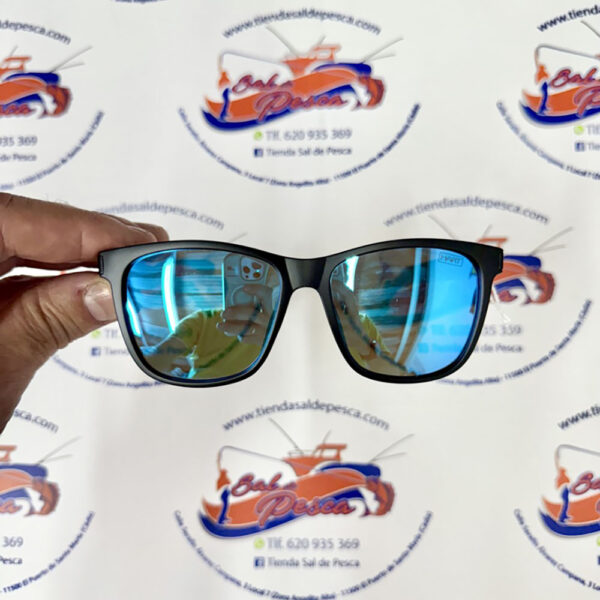 GAFAS POLARIZADAS HART XHGE NEGRA LENTE ESPEJO AZUL