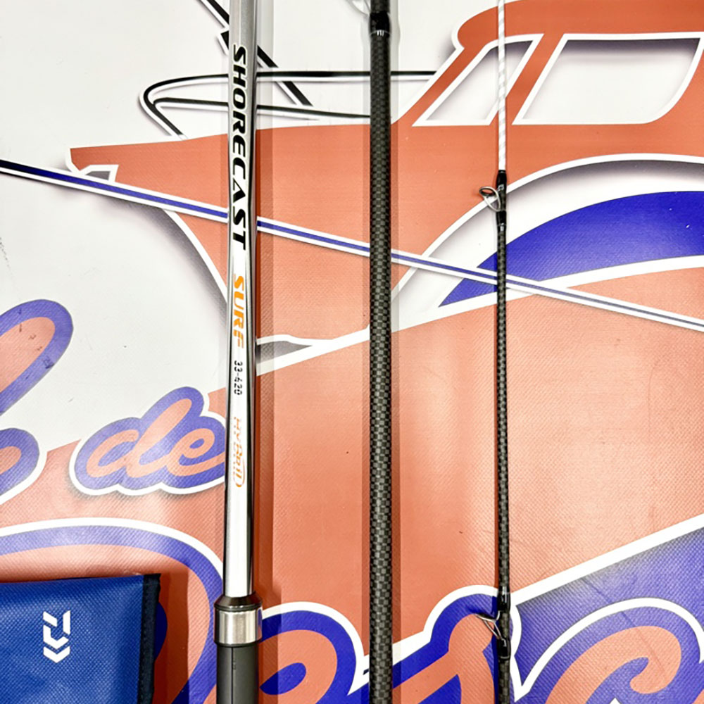 CAÑA DE SURFCASTING DAIWA SHORECAST X S 33 4,23MT. HIBRIDA - Imagen 3