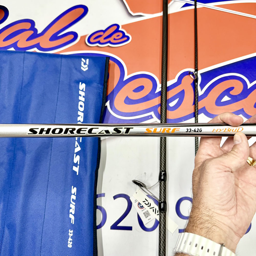 CAÑA DE SURFCASTING DAIWA SHORECAST X S 33 4,23MT. HIBRIDA - Imagen 6