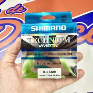 HILO MONOFILAMENTO SHIMANO TECHNIUM INVISITEC 300MT. 0,355MM.