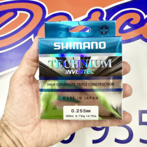 HILO MONOFILAMENTO SHIMANO TECHNIUM INVISITEC 300MT. 0,255MM.