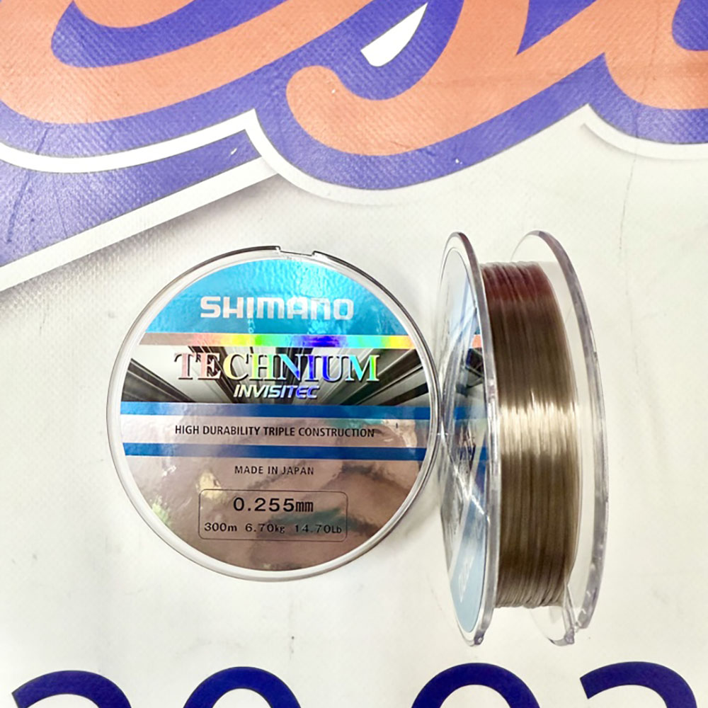 HILO MONOFILAMENTO SHIMANO TECHNIUM INVISITEC 300MT. 0,255MM. - Imagen 2