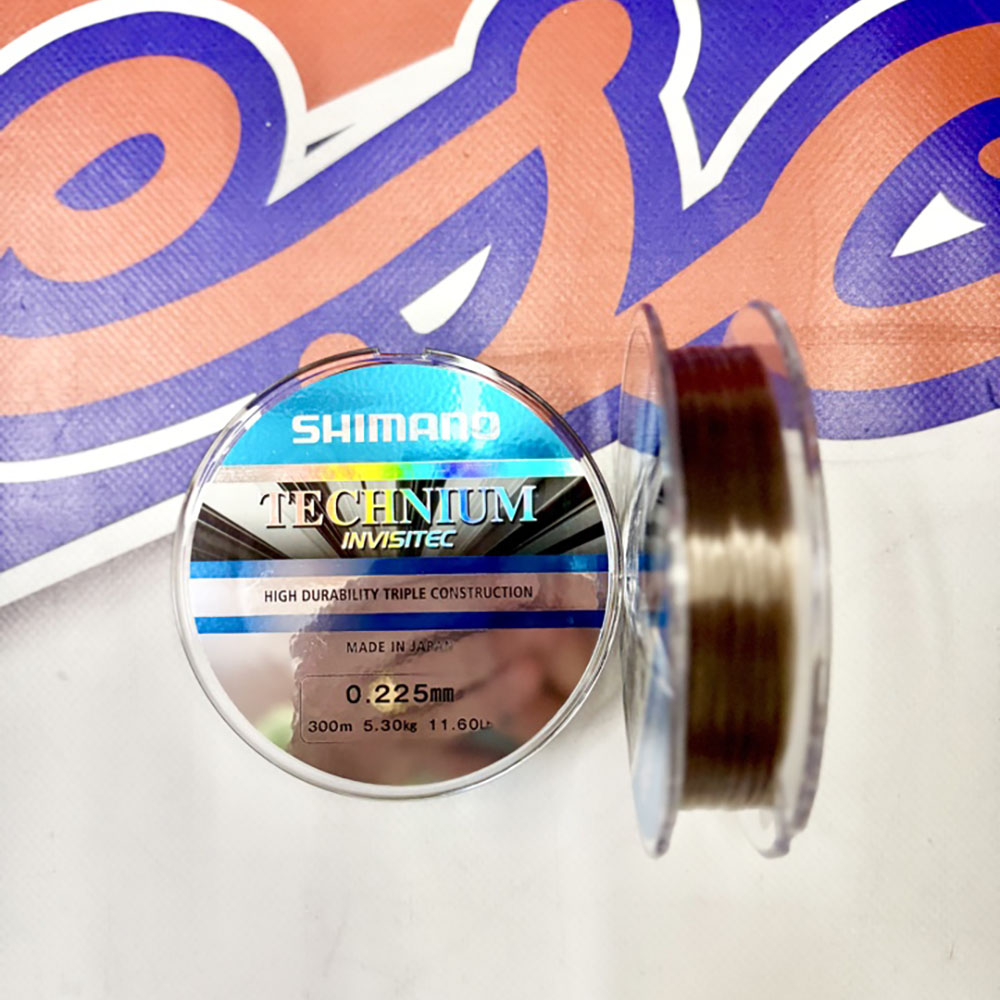 HILO MONOFILAMENTO SHIMANO TECHNIUM INVISITEC 300MT. 0,225MM. - Imagen 2