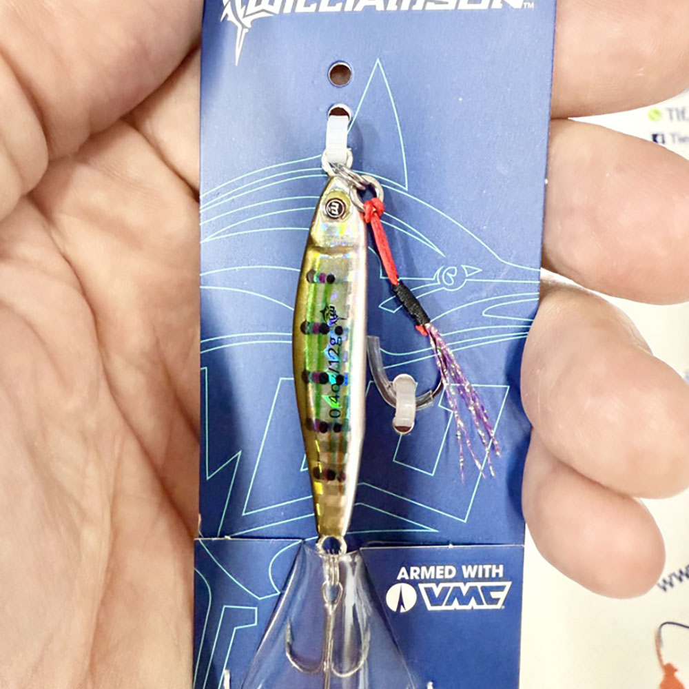 MUESTRA ROCK FISHING WILLIAMSON TRICK METAL 12GR. COLOR PINFISH UV - Imagen 2
