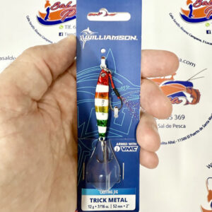 MUESTRA ROCK FISHING WILLIAMSON TRICK METAL 12GR. COLOR RASTA