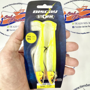 MUESTRA VINILO STORM BISCAY SHAD 12CM. 40GR. COLOR CHCH