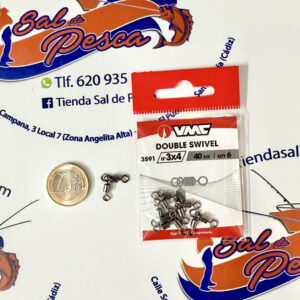 EMERILLON ROLLING DOBLE VMC TALLA 3X4 40KG.