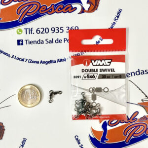EMERILLON ROLLING DOBLE VMC TALLA 5X6 30KG.