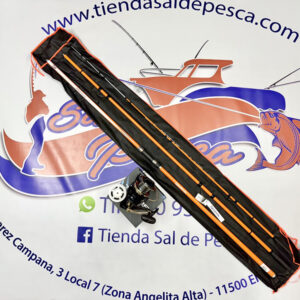 COMBO DE SURFCASTING DAIWA PROTEUS 420 HIBRIDA + ZZ SQUALL 10000