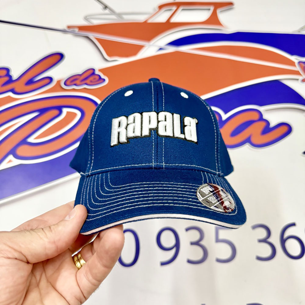GORRA RAPALA PESCA EDICION ESPECIAL COLOR NAVY BLUE TALLA UNICA