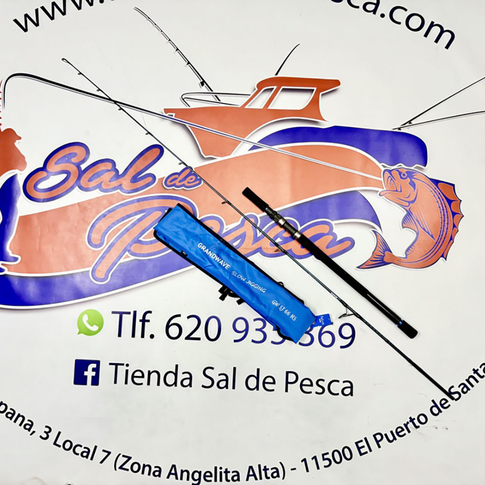 CAÑA DE JIGGING DAIWA GRANDWAWE SJ 66 HS 1,98MT. MAX 220GR.