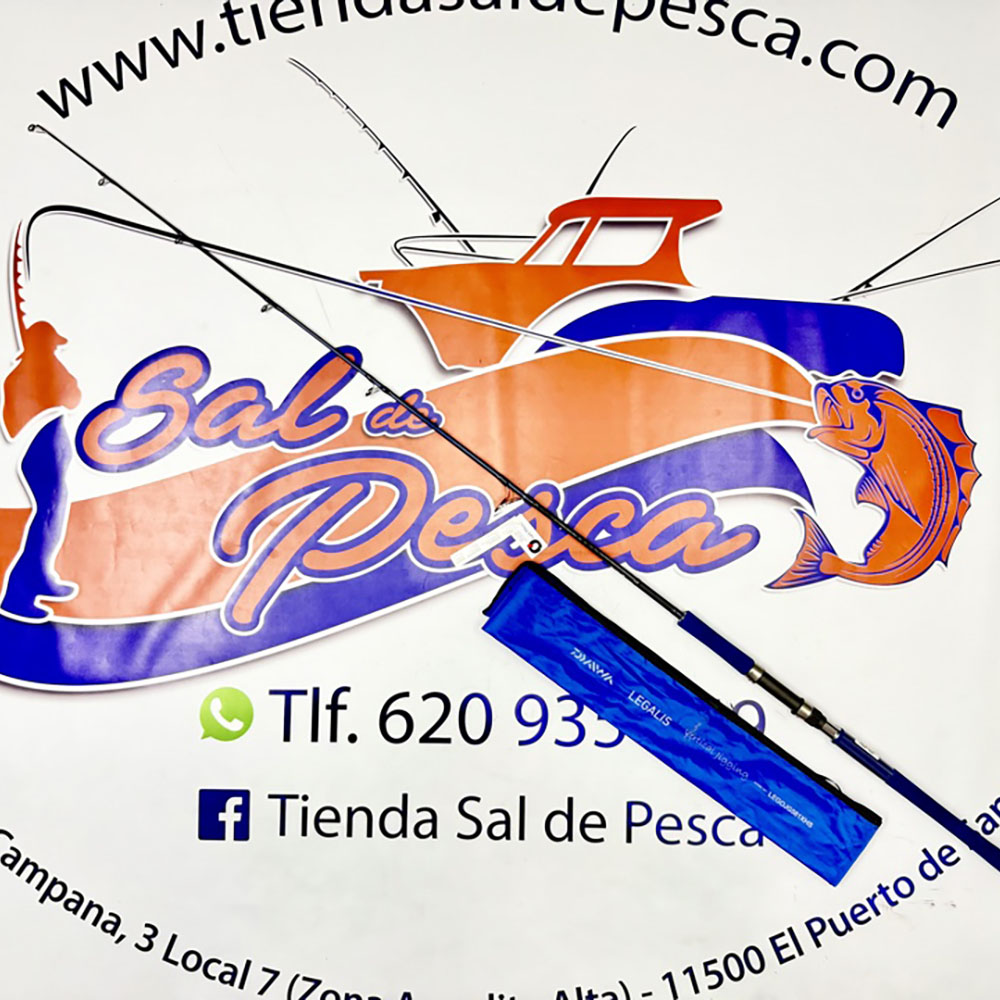 CAÑA DE JIGGING DAIWA LEGALIS O JG 581 XHS 1,73MT. 90-210GR.