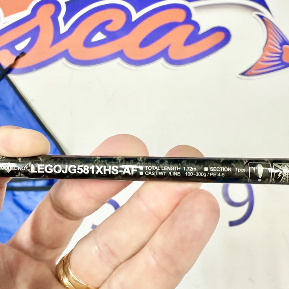 CAÑA DE JIGGING DAIWA LEGALIS O JG 581 XHS 1,73MT. 90-210GR. - Imagen 7