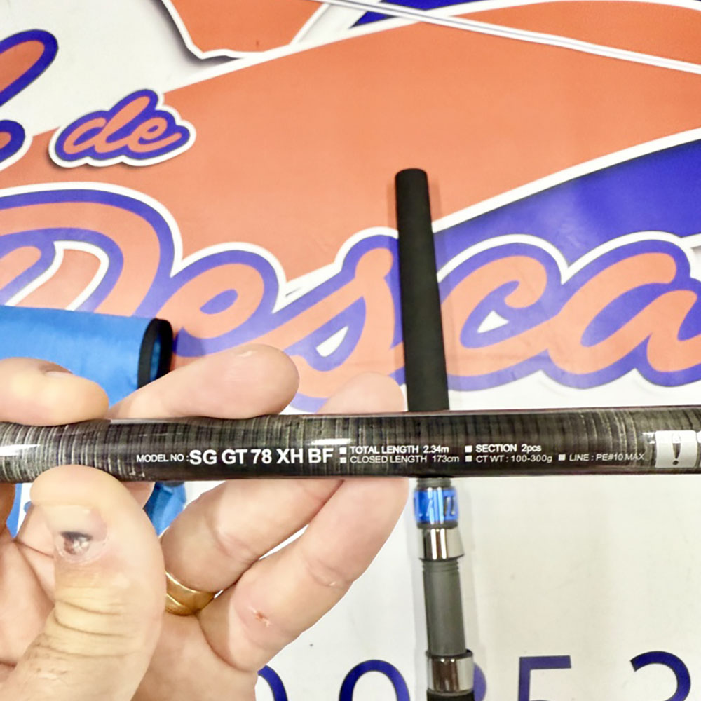 CAÑA DE POPPING DAIWA SALTIGA GIANT TRAVEL 78 2,34MT. 100-300GR. - Imagen 4