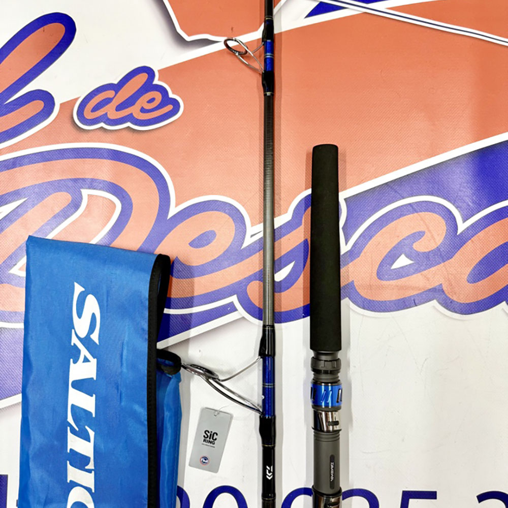 CAÑA DE POPPING DAIWA SALTIGA GIANT TRAVEL 78 2,34MT. 100-300GR. - Imagen 9