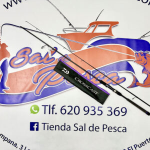 CAÑA DE SPINNING DAIWA CROSSCAST S 802 MHFS 2,44MT. 7-28GR.