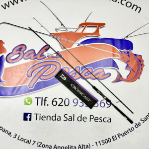 CAÑA DE SPNNING DAIWA CROSSCAST S 802 HFS 2,44MT. 14-42GR.