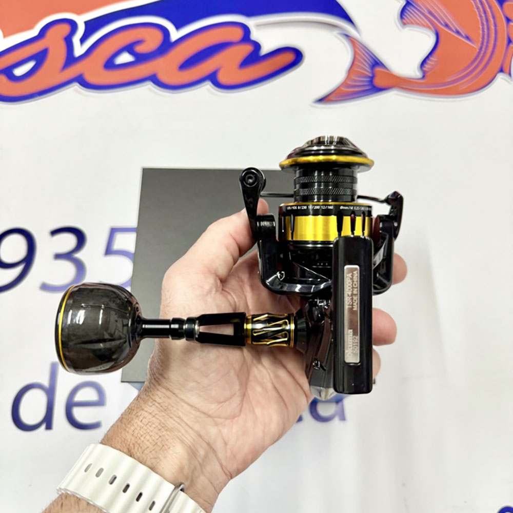 CARRETE DE SPINNING OKUMA TESORO 4000PA SALTWATER - Imagen 8