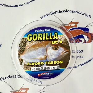 HILO FLUOROCARBONO COATED TUBERTINI GORILLA UC-4 0,81mm. 150mt.