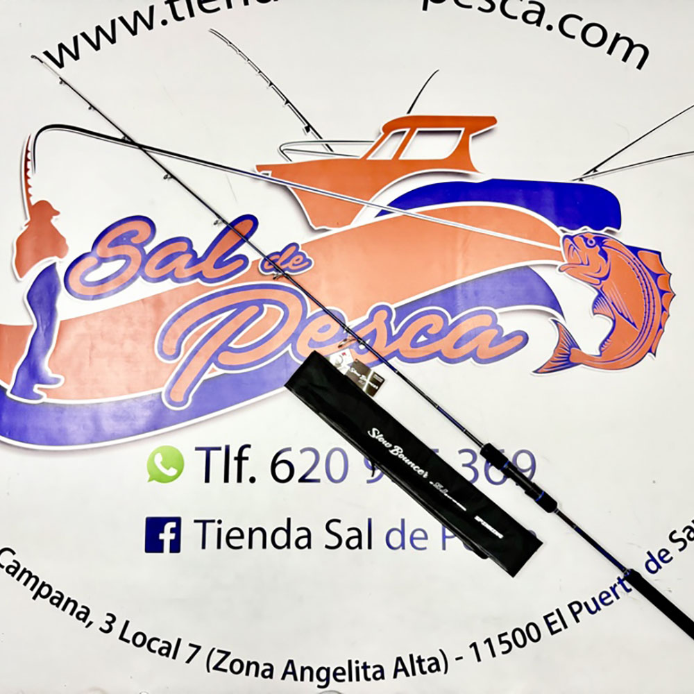 CAÑA DE SLOW JIGGING MUSTAD SLOW BOUNCER 1.96CM. MAX 400GR. MH