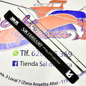 CAÑA DE SPINNING YKR SKYDREAMS 792 M 2,36MT. 7-25GR. BLACK EDITION