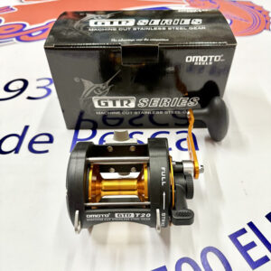 CARRETE DE CURRICAN OMOTO GTR 20LBS. SIN GHIAHILOS
