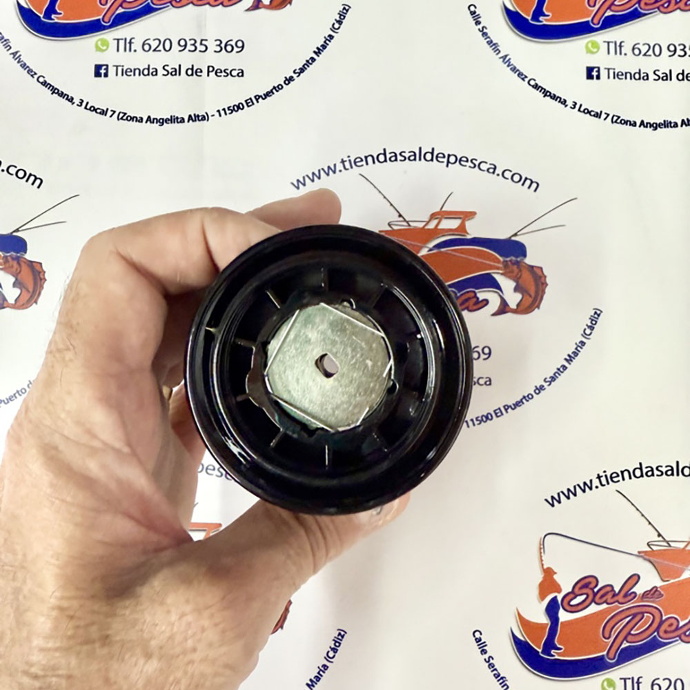 BOBINA CARRETE SURFCASTING BLACKPOOL 9000 GRAFITO BRILLO - Imagen 2