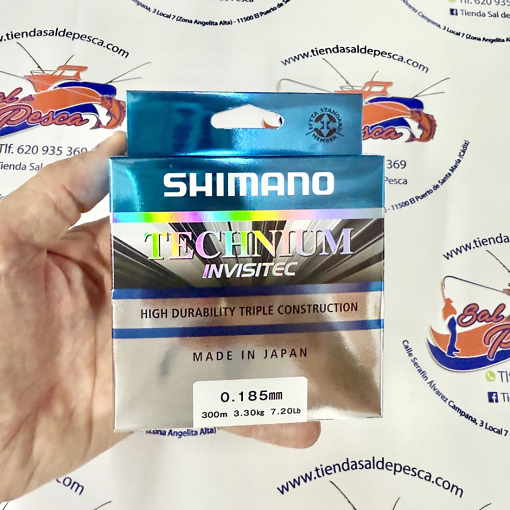 Linha de Pesca Monofilamento Ultegra Invisitec 300m - Shimano - Linha