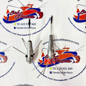 PLOMO DE SURFCASTING ARAÑA 125GR. NUEVA