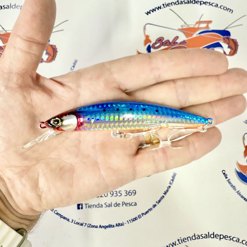MUESTRA DE SPINNING STORM SO-RUN HEAVY MINNOW 11CM. 42GR. COLOR BCBF - Imagen 2