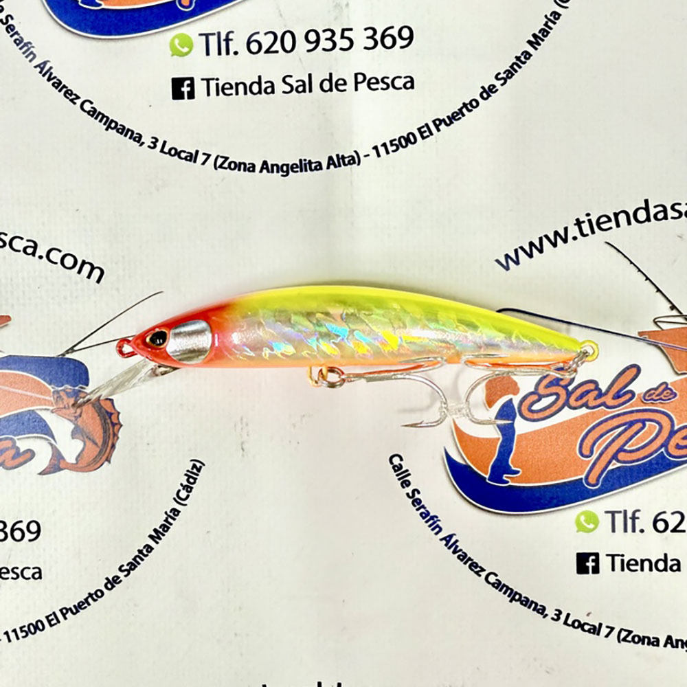 MUESTRA DE SPINNING STORM SO-RUN HEAVY MINNOW 11CM. 42GR. COLOR CCLN