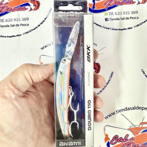 MUESTRA CURRICAN AKAMI DOURO 110CM. 14GR. COLOR SILVER BLACK