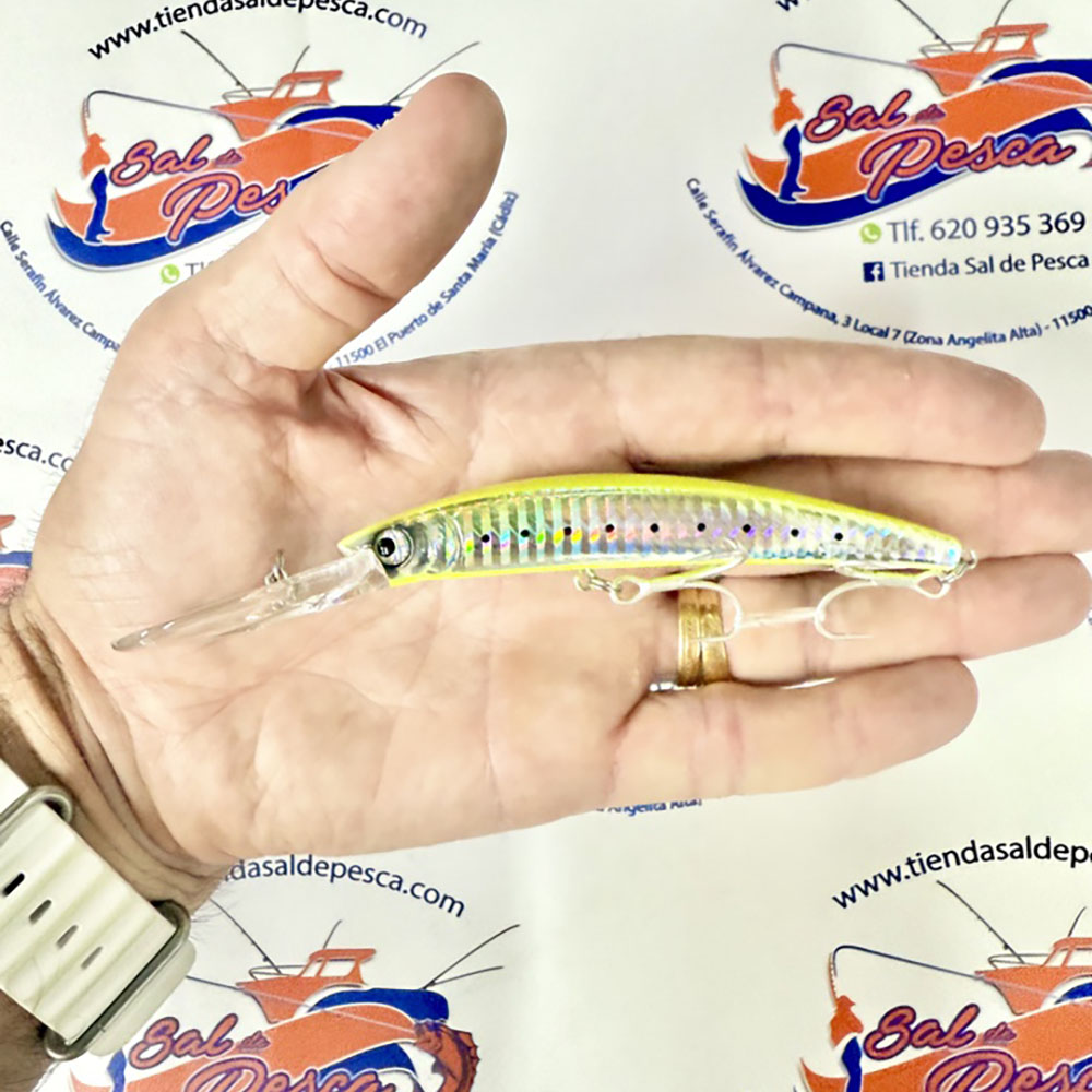 MUESTRA CURRICAN AKAMI DOURO 110CM. 14GR. COLOR CHARTREUSE - Imagen 3