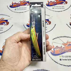 MUESTRA CURRICAN AKAMI DOURO 110CM. 14GR. COLOR GREEN MACK