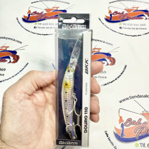 MUESTRA CURRICAN AKAMI DOURO 110CM. 14GR. COLOR WHITE FLASH