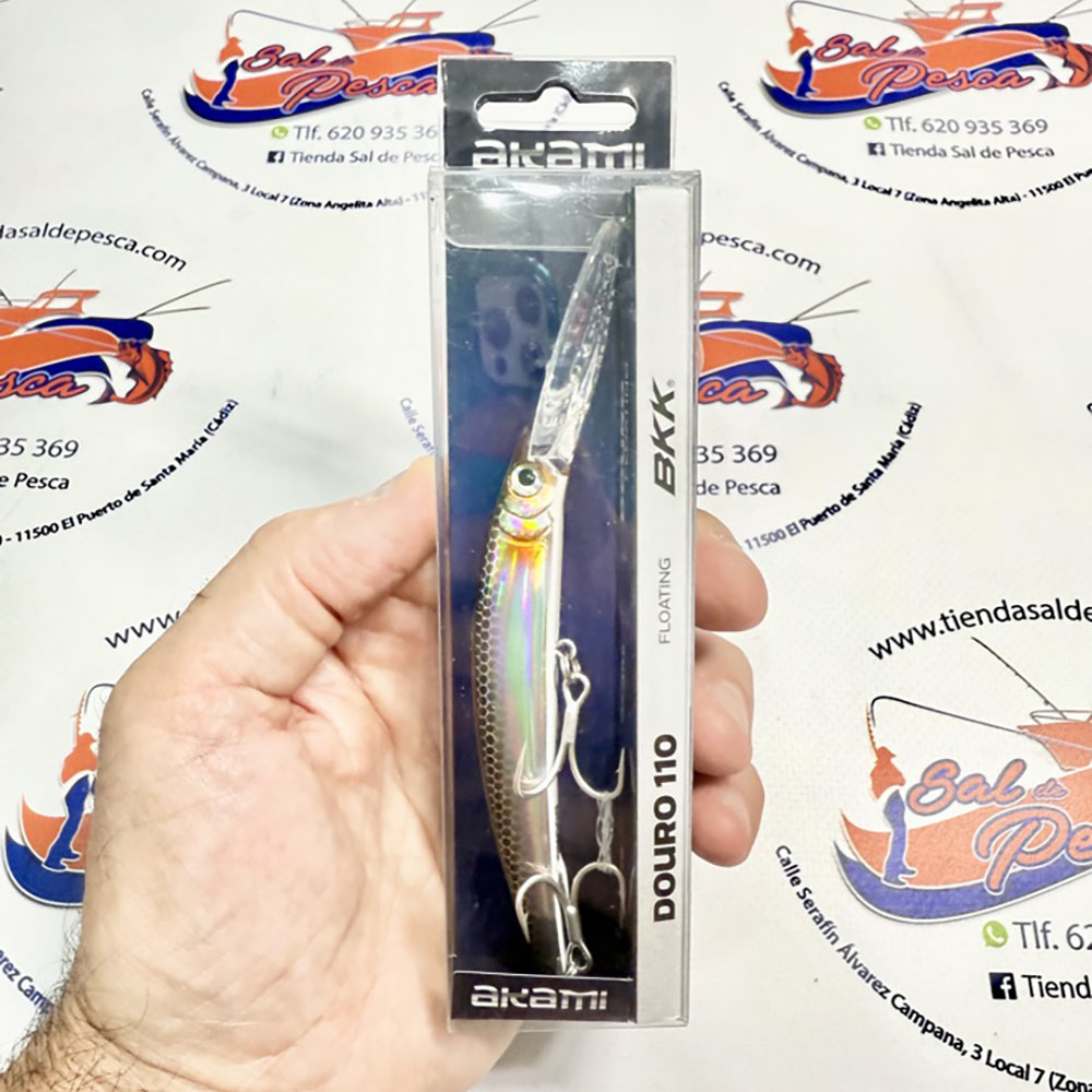 MUESTRA CURRICAN AKAMI DOURO 110CM. 14GR. COLOR SHINER MULLET