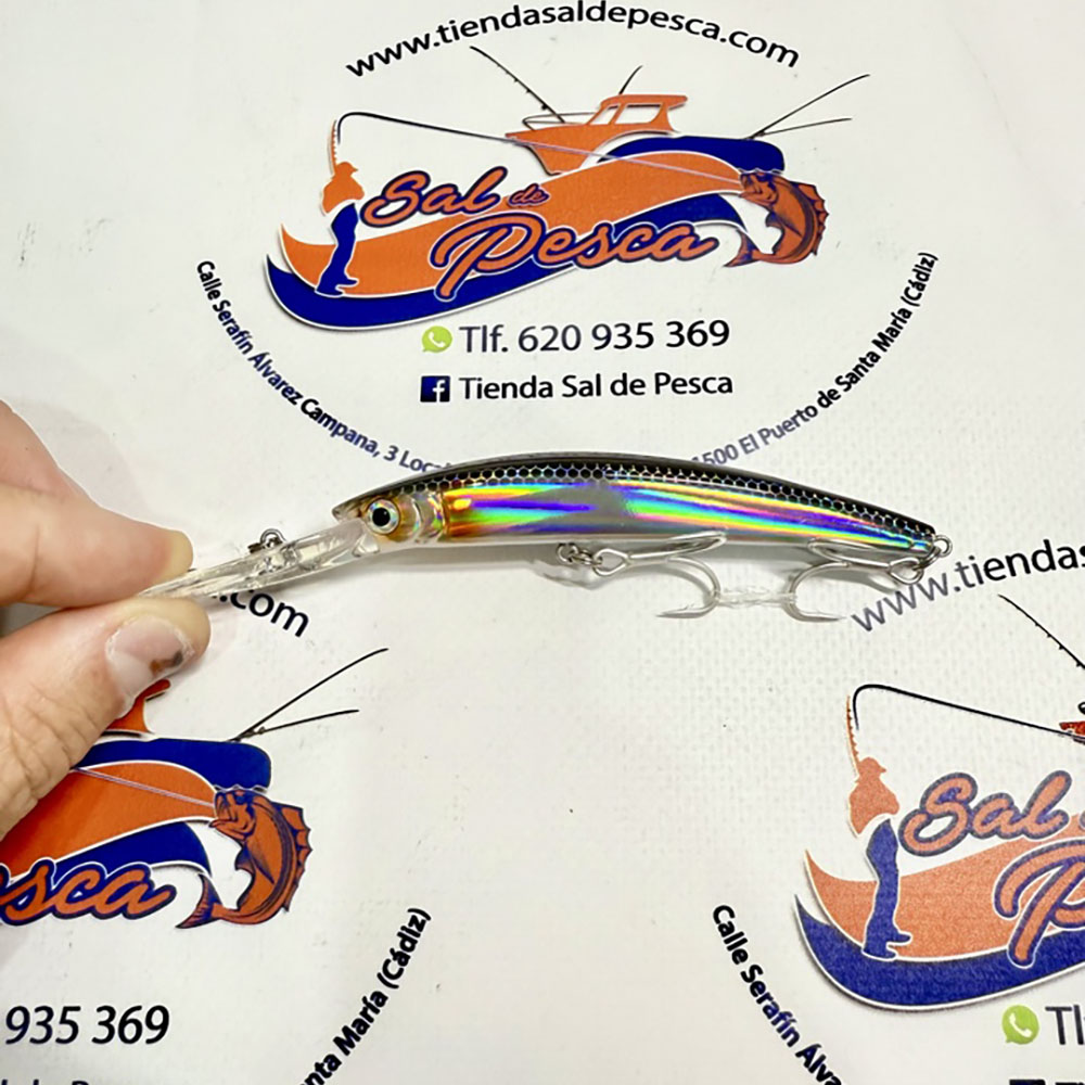 MUESTRA CURRICAN AKAMI DOURO 110CM. 14GR. COLOR SHINER MULLET - Imagen 2