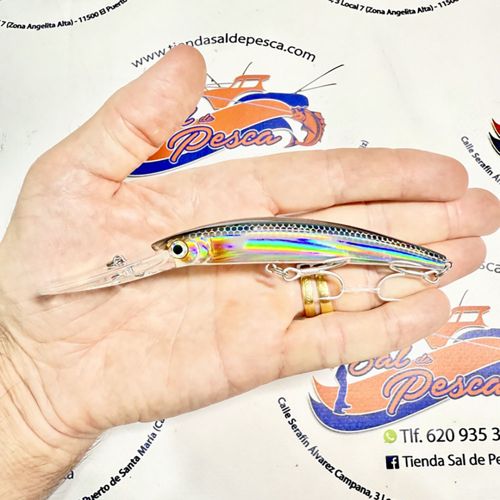 MUESTRA CURRICAN AKAMI DOURO 110CM. 14GR. COLOR SHINER MULLET - Imagen 3