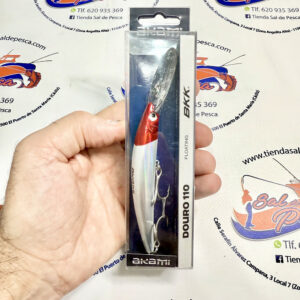 MUESTRA CURRICAN AKAMI DOURO 110CM. 14GR. COLOR RED HEAD