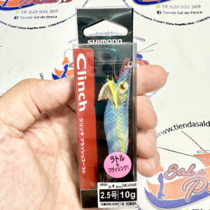 MUESTRA CALAMAR SHIMANO SEPHIA CLINCH FB RATTLE 2.5 10GR. KEIMUR BLUE