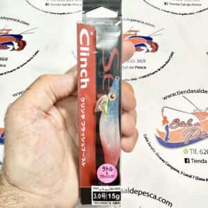 MUESTRA CALAMAR SHIMANO SEPHIA CLINCH FB RATTLE 3.0 15GR. TRICOLOR