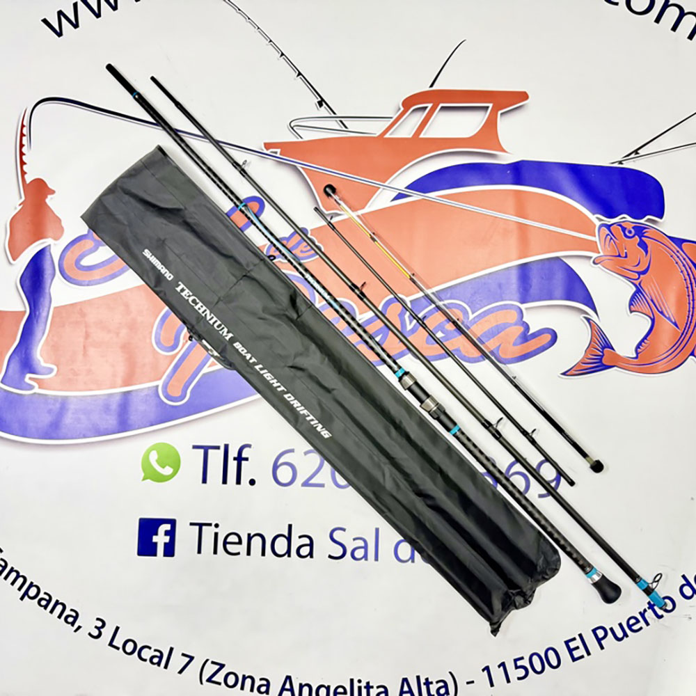 CAÑA EMBARCACION SHIMANO TECHNIUM BOAT LIGHT DRIFTING 4,00MT. 5-50GR.